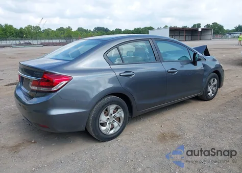 2013 Honda Civic Lx из США, поврежденный, VIN 19XFB2F53DE010022